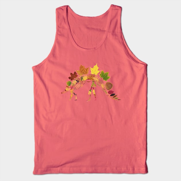 Leafosaurus Tank Top by TaylorRoseMakesArt